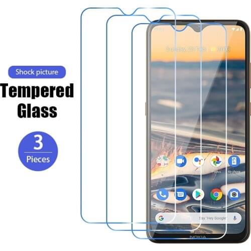 1/2/3PCS HD Hardness Protective Glass for Nokia 7.1 7 Plus 7.2 6.2 Screen Protector for Nokia 5.1 Plus 5 6.1Plus 6 Front Film