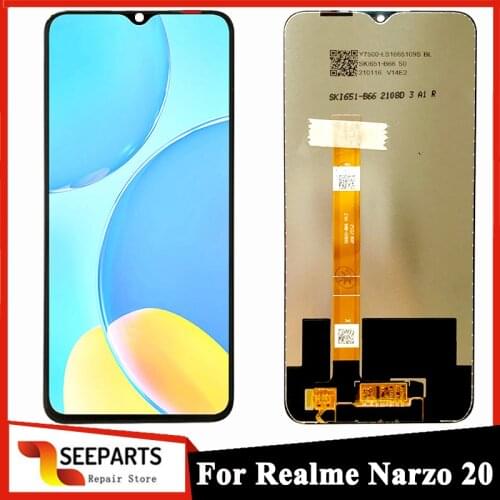 6.52" LCD FOR OPPO A15 CPH2185 LCD Display Touch Screen Digitizer Assembly Replacement parts For OPPO A15 A15S 2020 LCD
