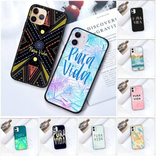 Zororong spanish Pura Luxury Vida Phone Case For iPhone 12 Mini 11 Pro XS Max X XR 7 8 Plus