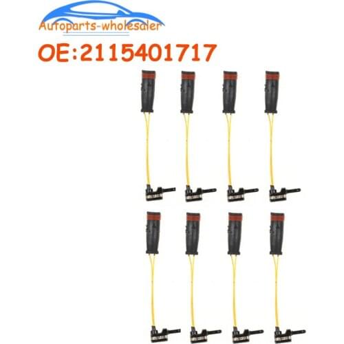 8 PCS 2115401717 For Mercedes Benz W211 W220 E250 E280 E300 E320 E350 C230 240 250 300 350 S500 Brake Pad Wear Sensor