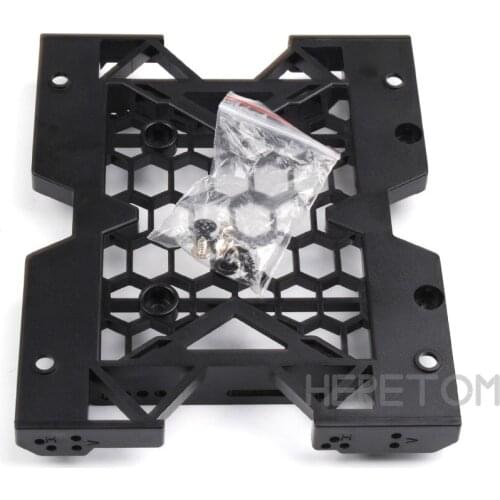 1pc 5.25" To 3.5" 2.5" Tray Bracket Mounting Cooling Fan HDD Adapter SSD Hard Drive