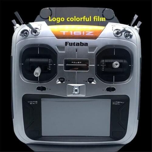 T16IZ Logo Colorful Cover Protector Nameplate Colorful Film for Futaba 16IZ Radio Control Remote RC Transmitter Case Spare Parts