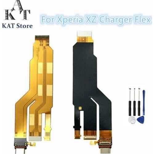KAT For Xperia XZ Dock Connector USB Charger Charging Port Flex Cable Quality Guarantee