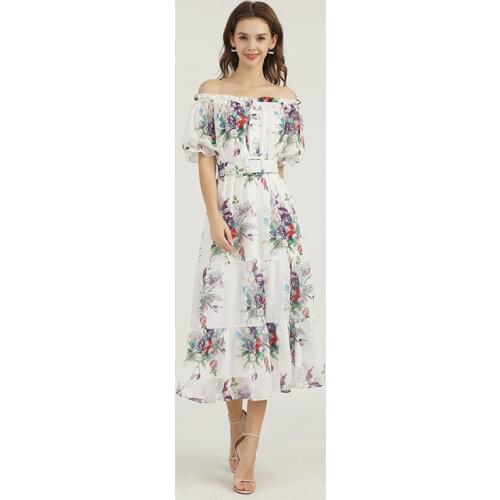 Meyyithun White Summer Dresses