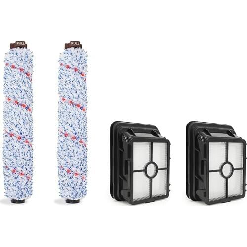 Gentle Clean Multi Surface 1868 Brush Roll And 1866 Vacuum Filter For Bissell Crosswave. Compare To Part # 1608683, 160-8683