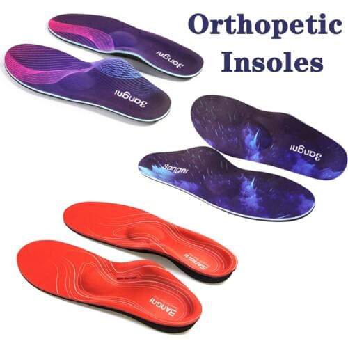 3NAGNI Orthopedic Relief Plantar Fasciitis Feet Insoles High Arch Support Shoes Pad Man/Woman Relieve Pain EVA Comfortable