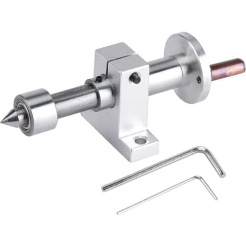 Durable Metal Revolving Centre with Wrench Mini Lathe Machine Tools for Home Improvement
