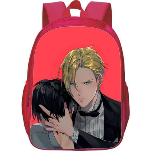 Anime Banana Fish Backpack Cartoon School Bags Girls Bookbag Boys Girl Travel Backpack Children Bag School Student Rucksack