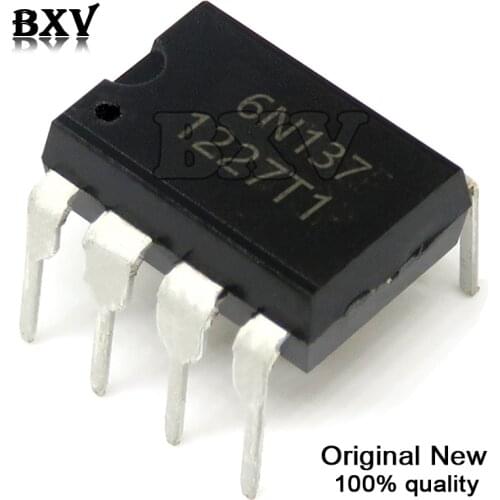 10PCS 6N137 DIP8 6N137 DIP DIP-8 new and original IC In Stock
