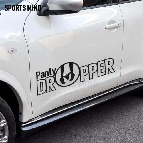 10 Pieces Sports Mind Sex panty Stickers Decal Car-Styling For ford renault seat nissan opel suzuki peugeot skoda accessories