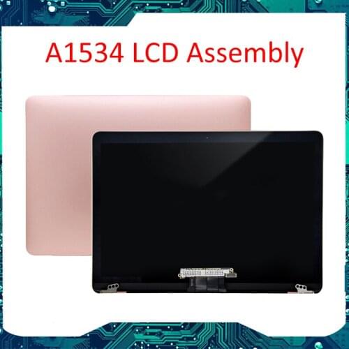 661-04852 661-06788 FOR Macbook Retina 12"A1534 LCD LED Screen Complete Assembly Rose Gold Display 2304x1440