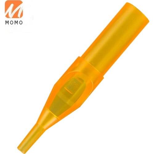 CartridgeDisposable Tattoo Pin Header Needle Nozzle Full Set Tattoo Machine Needle Nozzle round 14 Needle Nozzle Mixed 50 Pieces
