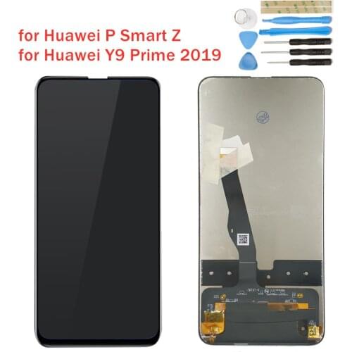 For Huawei P Smart Z/ Y9 Prime 2019 LCD Display + Frame Screen Touch Digitizer Assembly LCD Display Repair Parts