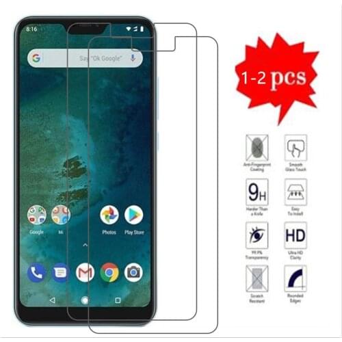 For Xiaomi Mi A2 Lite Premium 2.5D 0.26mm Tempered Glass Screen Protector For Xiaomi Redmi 6 Pro Protective Glass