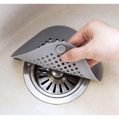Sink Filter Hair Stopper Household Kitchen Sink Filter Shower Drain Floor Drain Cover Sink Strainer Filter Kitchen Accessory