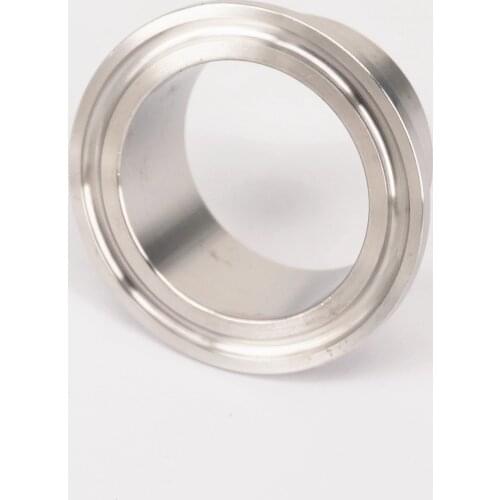 Fit Tube O/D 38mm x Tri Clamp 1.5" Ferrule O/D 50.5mm 304 Stainless Sanitary Pipe Connector Adapter Homebrew