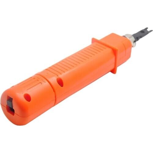 SHGO HOT-Punch Down Impact Tool Kit with 110 Blade Type for Ethernet Punch Down Block Keystone Jack & Network Wire Cable Repair