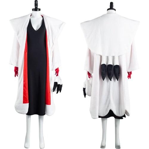 Cruella De Vil Cosplay Costume Dress Outfits Halloween Carnival Suit