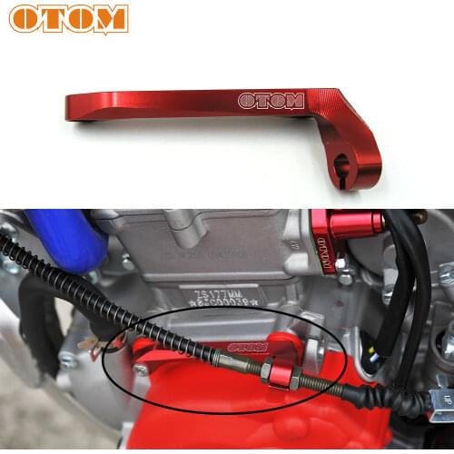 OTOM Motocross Clutch Arm Bracket CNC Cable Lengthen Holder For ZONGSHEN Engine NC250 4 Valves Motorcycle Accessories Dirt Bikes