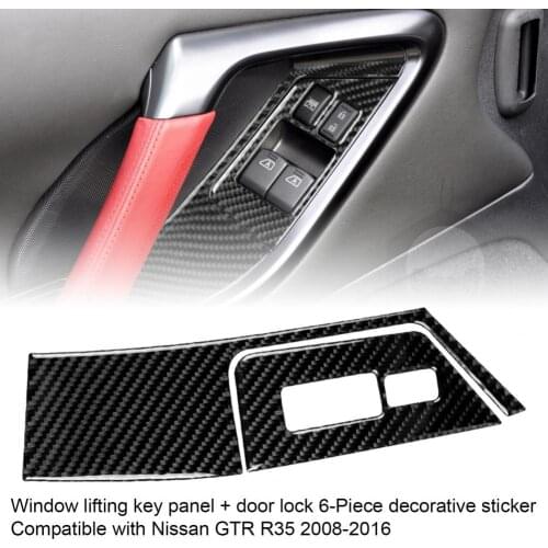 Lightweight 6Pcs/Set Exquisite Door Lock Button Frame Sticker Epoxy Window Switch Frame Self-adhesive