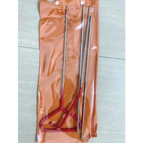 4pcs PDR tools Dent Repair Tools Rod Hooks Tools Kit Window For Car Dent Removal Hook Tools