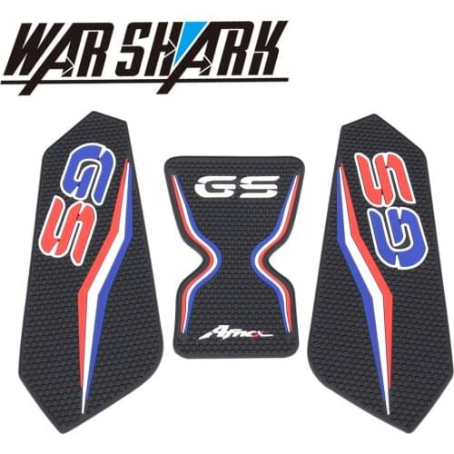 New Motorcycle Traction Pad Protection Sticker Non-Slip Fuel Tank Pad Rubber Side Decal For BMW F750GS F850GS ADV 2018-2020