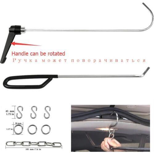 Newly Design tools Rods Set of Tools Hook Tool Push Rod best hook Paintless Dent Repair car body repair tools