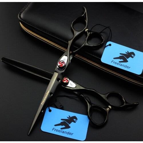 7inch Professional Barber Hair Scissors Cutting & Thinning Scissors Kit , Japanese Steel Shear droshipping