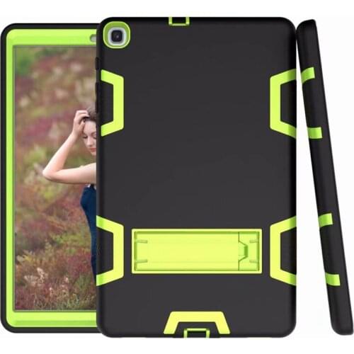 Shockproof Case for Samsung Galaxy Tab A 10.1 2019 T510 T515 Kids Armor Heavy Duty Silicon Hard Protective Cover Case + PenFilm