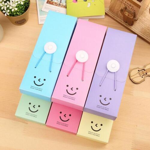 School Pencil Case For Girl Candy Color Pencil Case Creative Pencil Bag Student School Supplies School Stationery Color optional