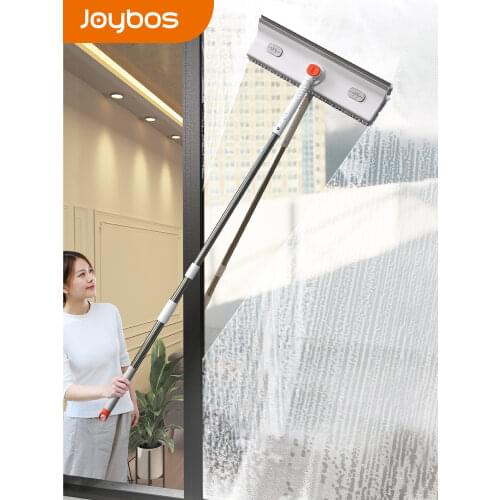 JOYBOS Window Squeegee Mop Soft Microfiber Glass Brush Telescopic Multi-function Scraper Cleaning Dust Household Kitchen JX57
