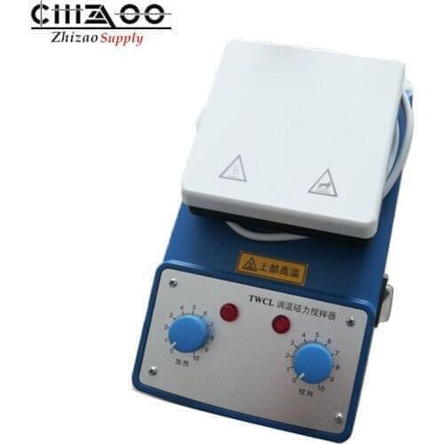TWCL-B 230x230mm 220V Temperature Adjusting Heating Plate Magnetic Stirrer