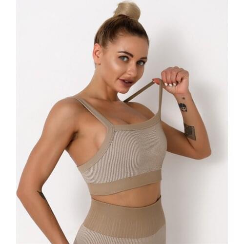 2 Piece Seamless Workout Clothes Fitness Sports Bra and Leggings Sports Wear For Women Gym Clothing Athletic Yoga Sportswear