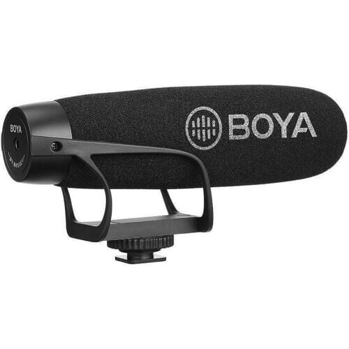 BOYA BY-BM2021 Cardioid Video Microphone for Smartphone DSLR Condenser Shotgun Video Microphone Nikon Canon DSLR Camcorder