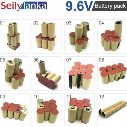 D 3000mAh 9.6V Ni MH Tool battery pack cd for Lincoin Grease gun SENCO TRITON Xceed IZUMI electrolux Klauke PowerMaster Hoover