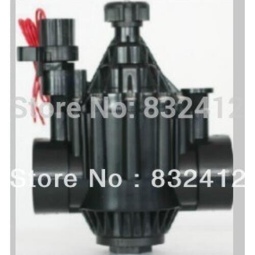 For PVC, 2" solenoid controlled valve, 24V/AC, normally close. Working with water pressure of 1-2 Bar