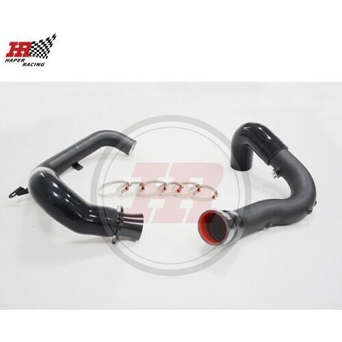 HP RACING 2.75‘’ Charge Pipe Boost Pipe Kit For A3 S3 GOLF R G TI MK7 EA888 Gen3 1.8T 2.0T TSI Black/Red Color