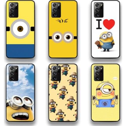 Cute minionss Phone Case For Samsung Galaxy Note20 ultra 7 8 9 10 Plus lite M51 M21 M31S J8 2018 Prime