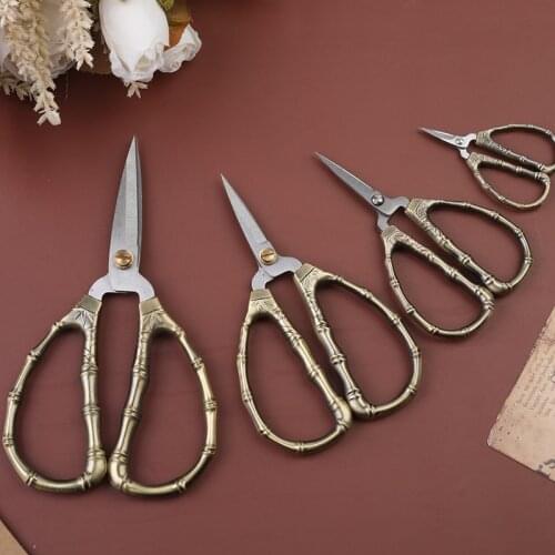 LMDZ Tailor Scissors Set, Antique Vintage Scissors Stainless Steel, Clothing Scissors Sewing Supplies For Handicraft Sewing