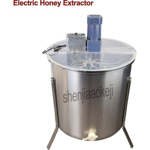 Stainless steel 6 Frame Electric Honey Extractor honey nest separator beekeeping tool Thickening Honey Extracting machine 1pc