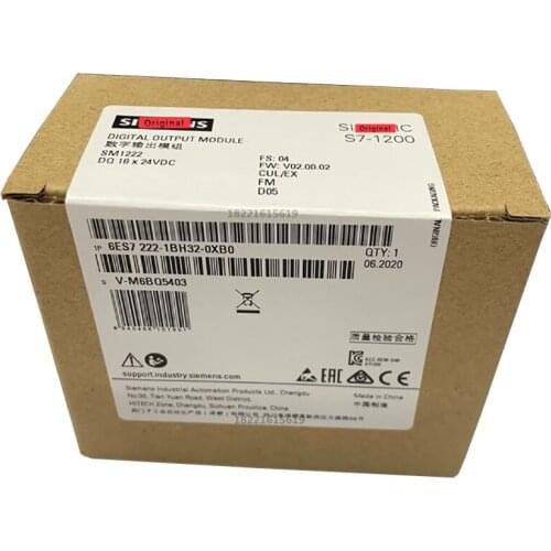 Original Factory Agent, New Original 6ES7 222-1BH32-0XB0 6ES7222-1BH32-0XB0