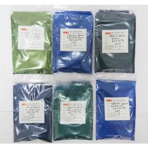 Special pearl pigment, pearlescent pigment,item:64225PB,64735PB...,1lot=6color, 20gram each color,total 120gram, free shipping