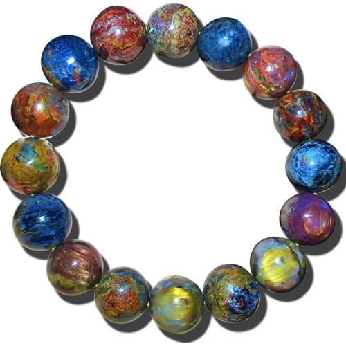 Pietersite stone round 10/11/12/13mm bracelet 7.5inch FPPJ wholesale beads nature AA