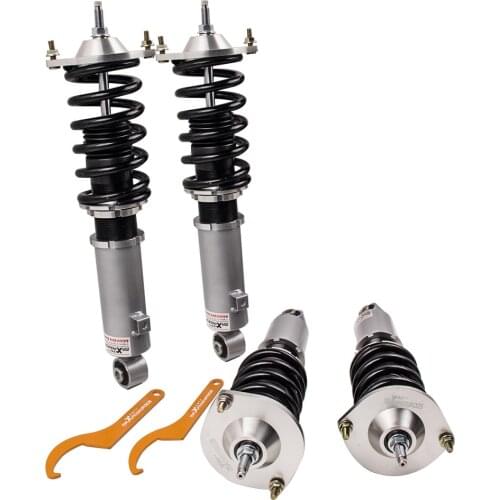 24 Way Adjustable Damper Coilover Suspension Shocks FOR MAZDA MX5 MIATA MK1 NA 1989-2005