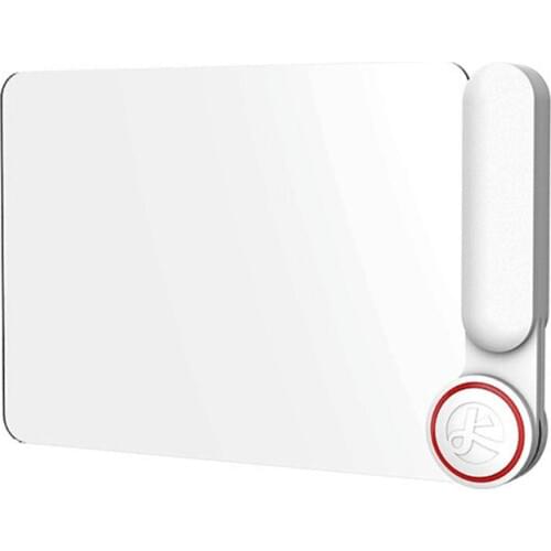 Handheld Frameless Optical Magnifier Portable Lightweight Rectangle Magnifying Glass for Old People Reading Books and Newspapers