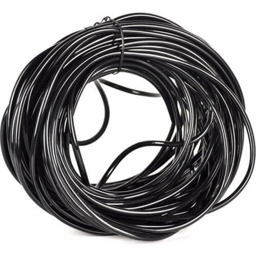 5m/10m/25m Garden Irrigation Water Hose 4/7mm Flexible PVC Water Hose Pipe 1/4" Drip Watering Irrigation Tube For Plants Flowers