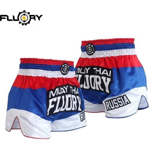 Fluory muay thai shorts Sanda boxing MMA fight Adult children shorts 2019 new style