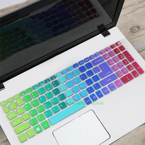 15.6 inch keyboard Silicone keyboard cover Protector skin for Acer Aspire V3-574 V3-575 E5-573 E5-574 E5-772 E5-532 V15 V17
