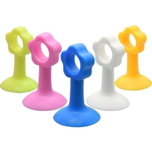 1pcs Silicone door stopper doorknob handle crash bumper pad Wall Protector soft closing kitchen cabinet door damper Silencer