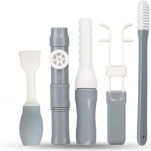 Silicone Mouth Exerciser Oral Lips Muscle Training Device Recovery Massager Tongue Trainer Puller for Dysarthria Tongue Muscle